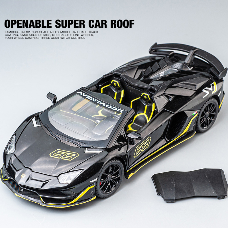 1/24 Scale Lambor Aventador SV - Model Kit Lamborghini ulasan dan harga