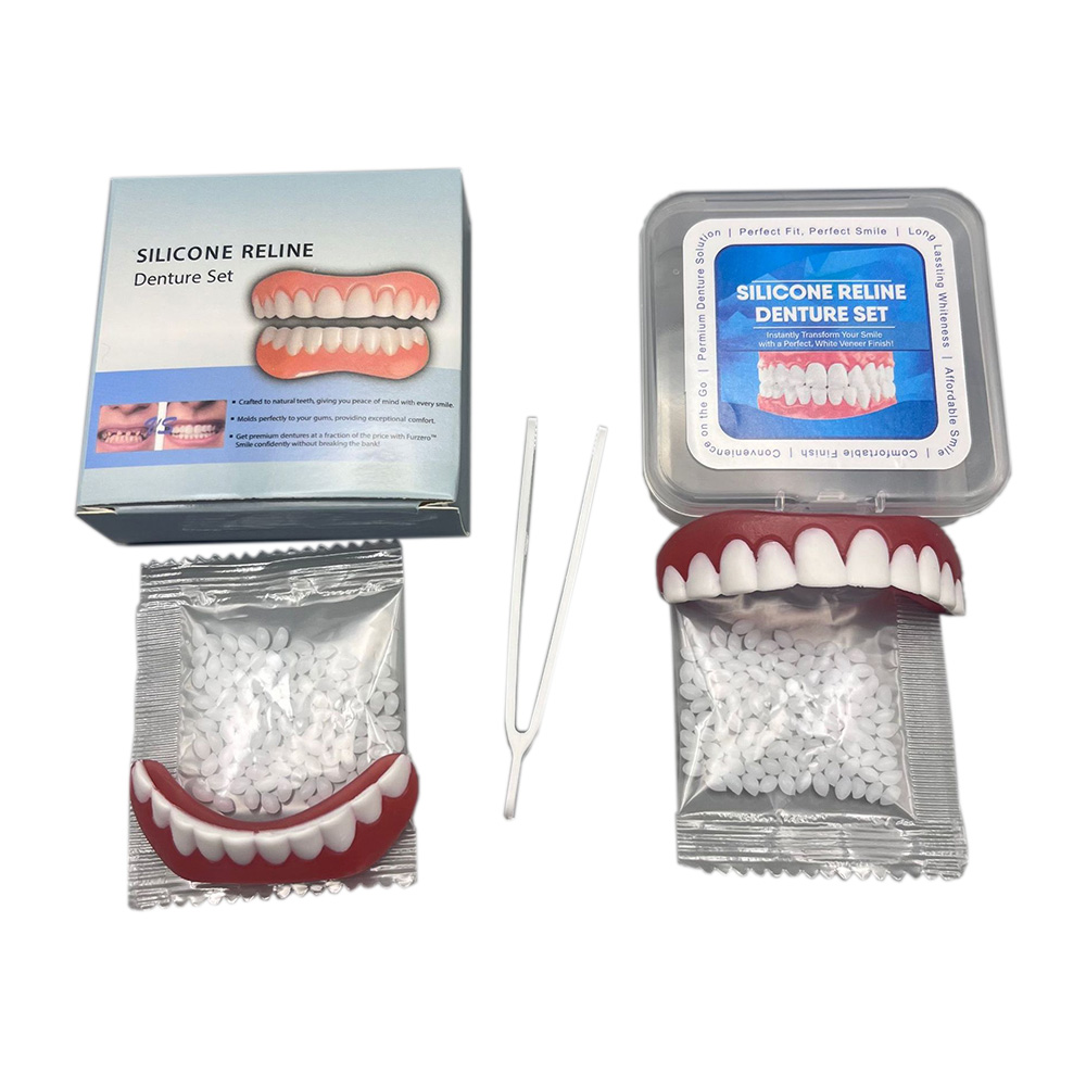 new1Pair Denture Silicone Kit  - Model Kit Tweezers ulasan dan harga