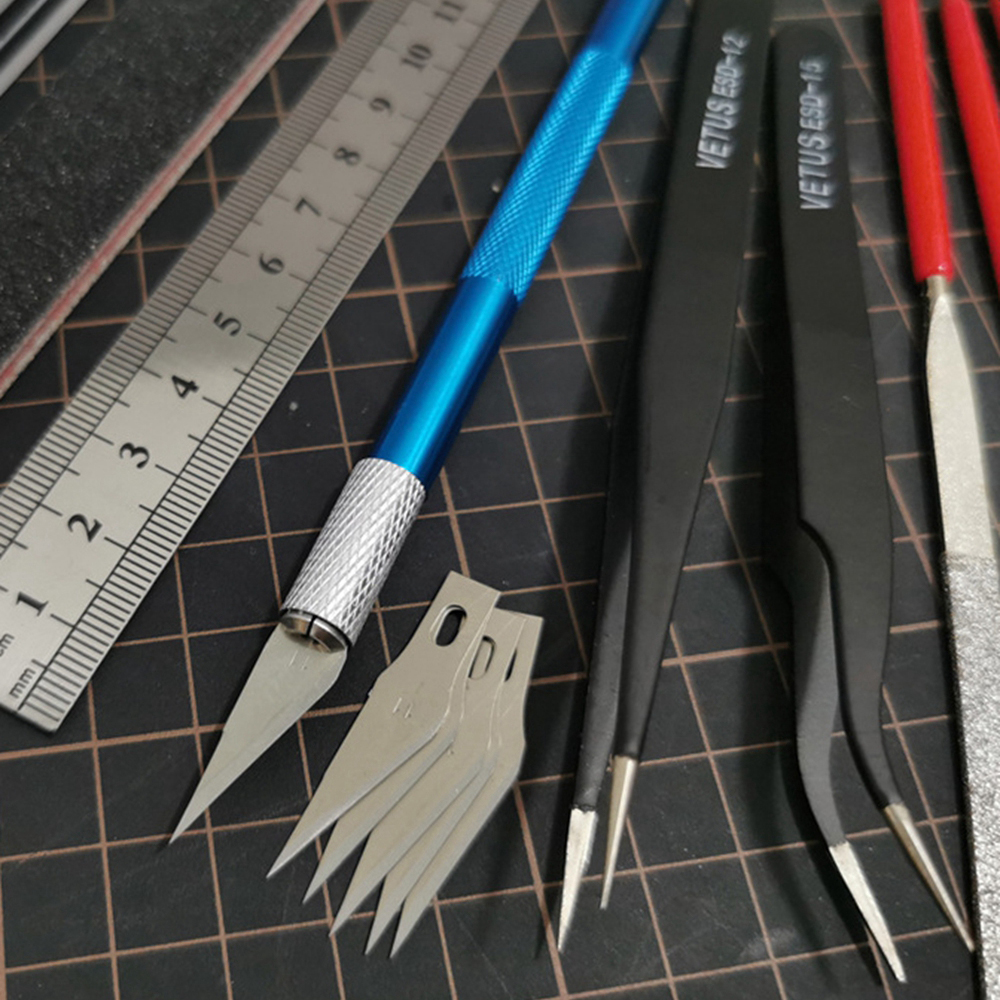 Model Basic Tools for Craft DI - Model Kit Tweezers ulasan dan harga