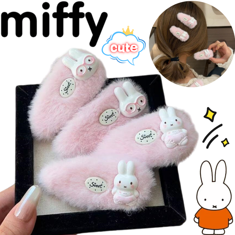 New Miffy Hair Clip High Color - Model Kit For Girls ulasan dan harga