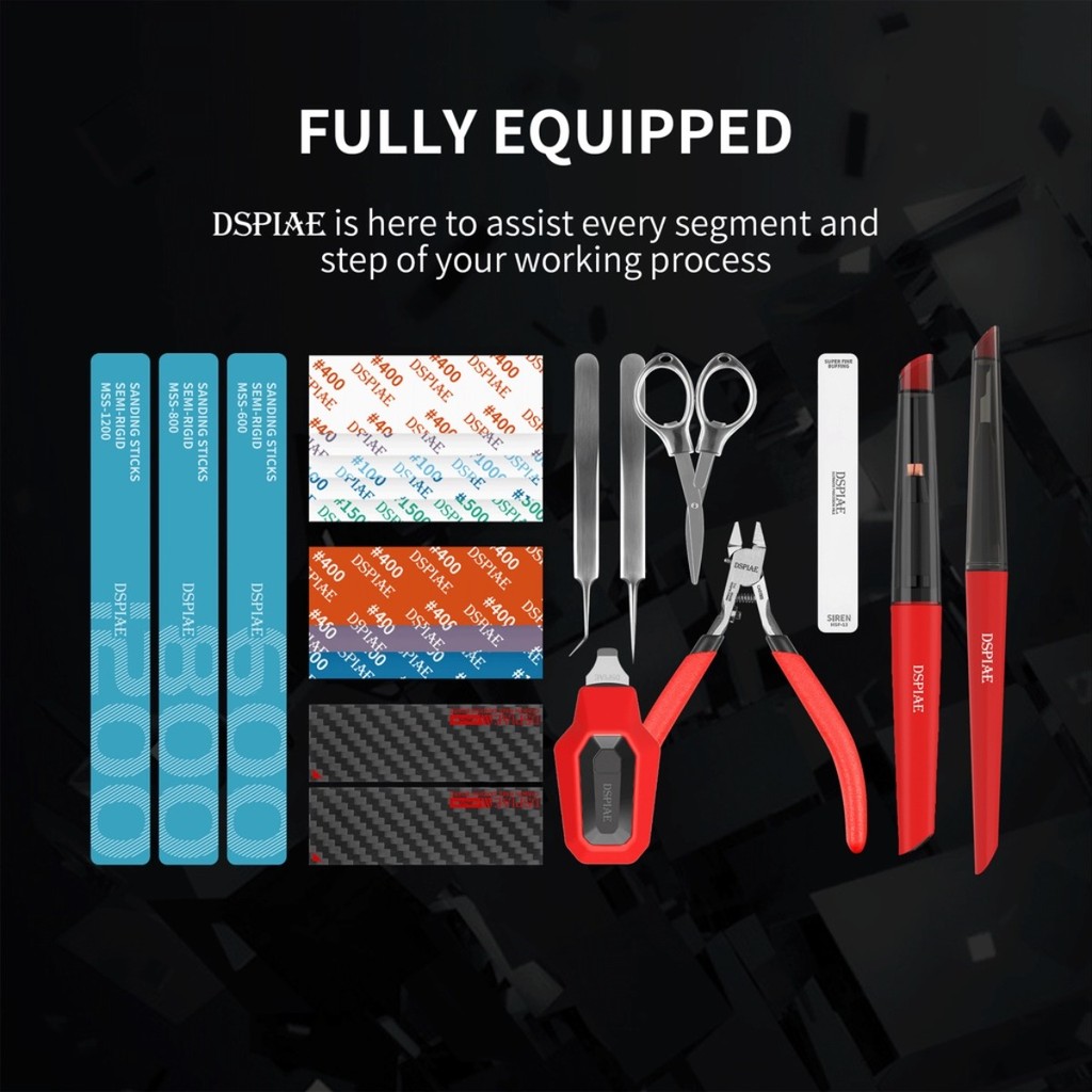 DSPIAE TC-S01 Departure Tool C - Model Kit Tweezers ulasan dan harga